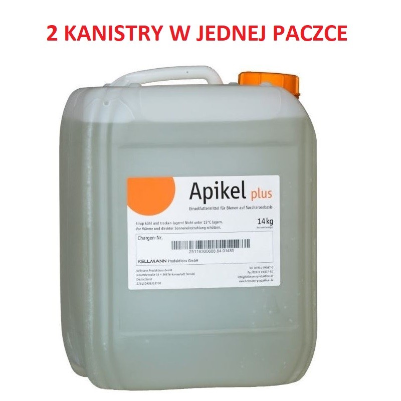 Syrop zimowy Apikel Plus 2 x 14KG